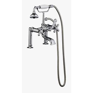 Beecher 60″ Cast Iron Roll Top Tub Kit – Polished Chrome Accessories