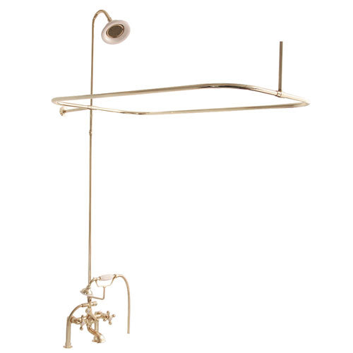 Tub/Shower Converto Unit – Elephant Spout, Shower Ring, Riser, Showerhead