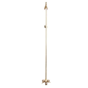 Washerless Diverter Bathcock with Riser and Showerhead