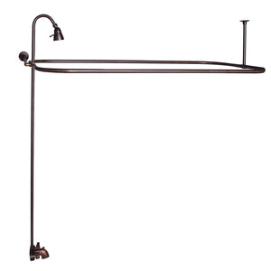 Brocton 65″ Cast Iron Roll Top Tub Kit – Oil Rubbed Bronze Accessories