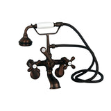 Bartlett 60″ Cast Iron Roll Top Tub Kit – Oil Rubbed Bronze Accessories