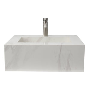 Precious 25" Wall-Hung Sink with Invisible Drain
