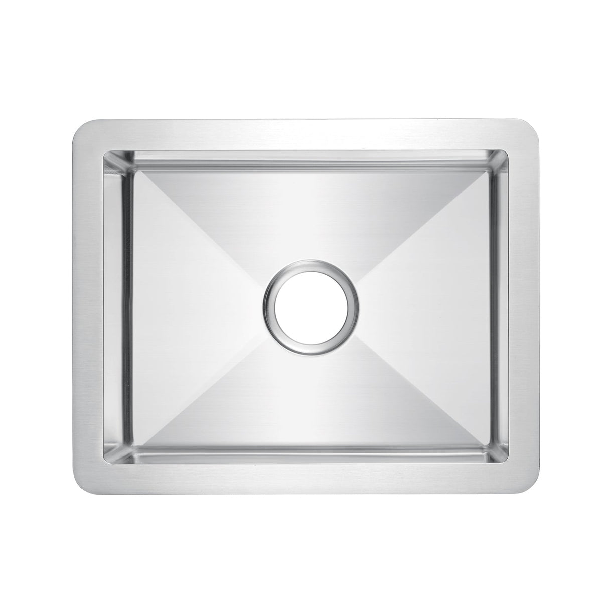21" Uberto Stainless Steel Prep Sink