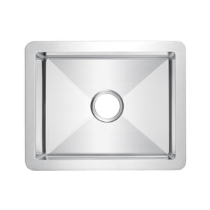21" Uberto Stainless Steel Prep Sink