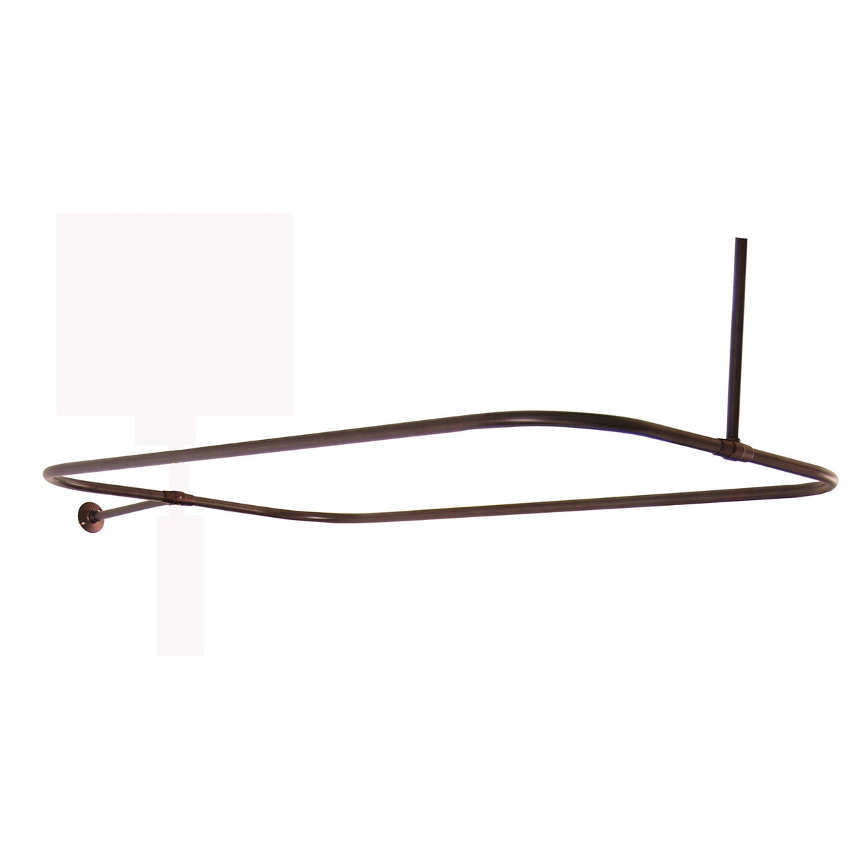 Bartlett 60″ Cast Iron Roll Top Tub Kit – Oil Rubbed Bronze Accessories