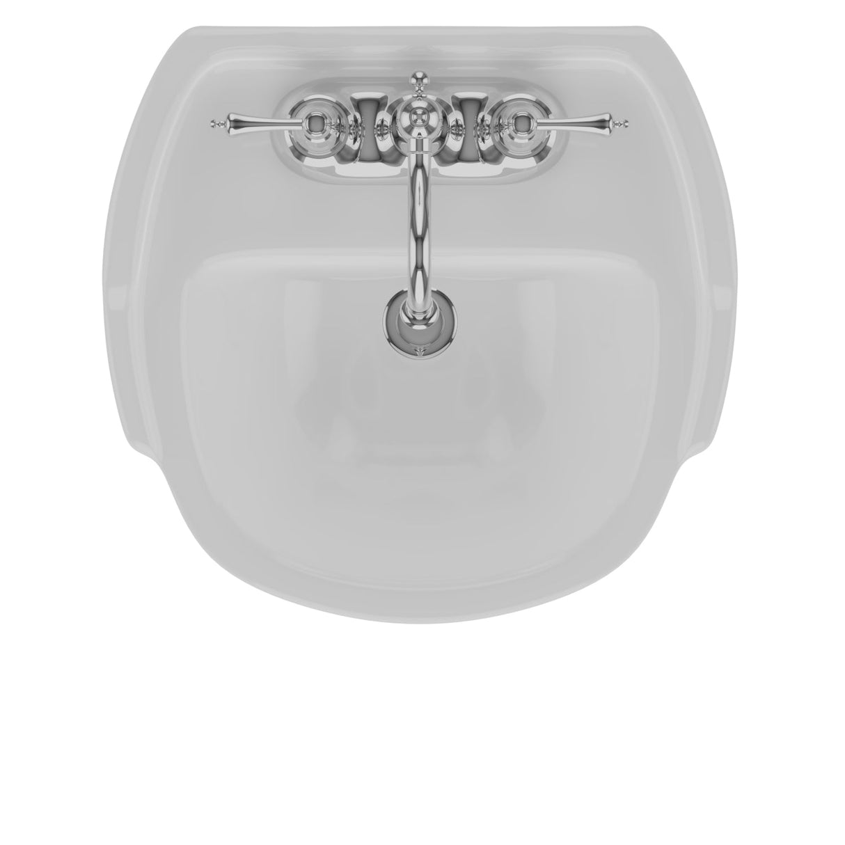 Silvi 15" Pedestal Lavatory
