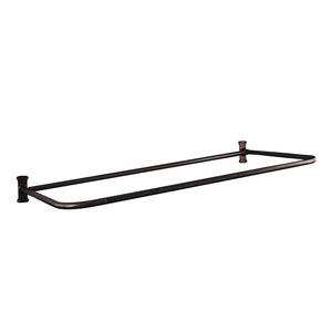 Bartlett 60" Cast Iron Roll Top Tub Kit-Oil Rubbed Bronze Accessories