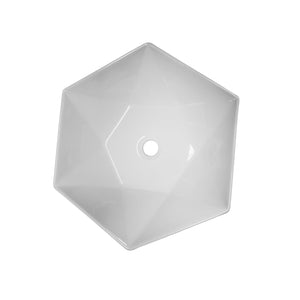 Angie 21" Hexagon Basin
