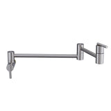 Dori Dual Handle Wall Mount Pot Filler