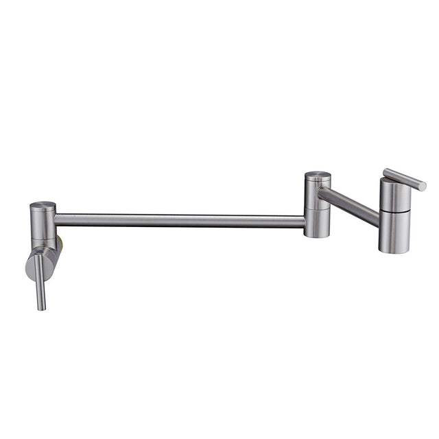 Dori Dual Handle Wall Mount Pot Filler