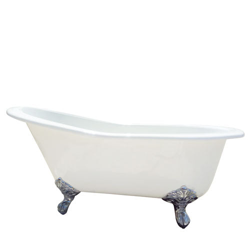 Giselle 57" Cast Iron Slipper Tub