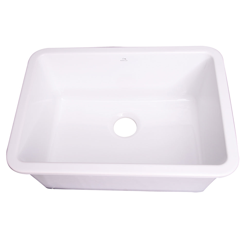 Pierina 30″ Drop-in/Undermount Fireclay Kitchen Sink
