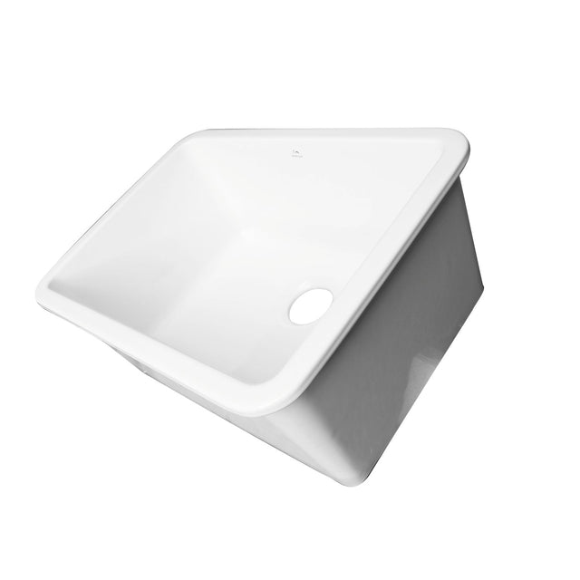 Orabella 27″ Drop-in/Undermount Fireclay Kitchen Sink