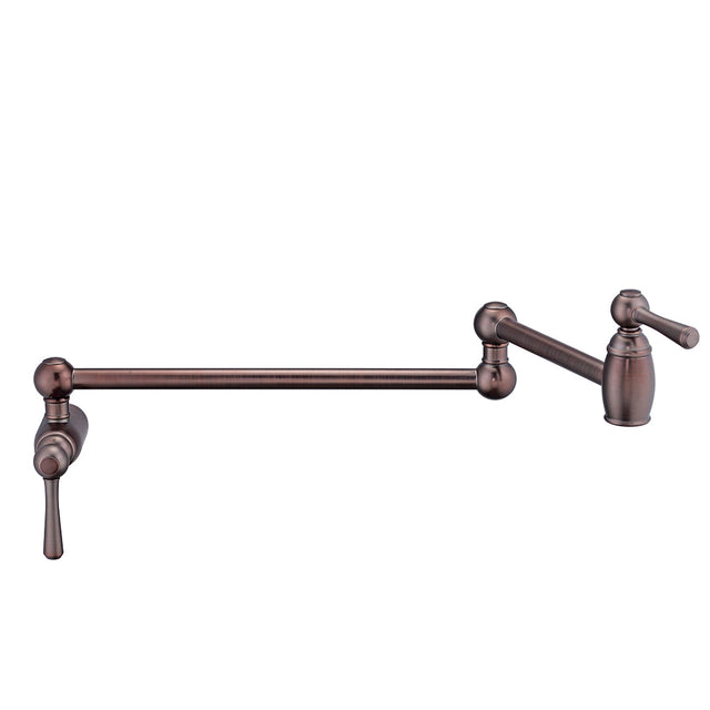 Dai Dual Handle Wall Mount Pot Filler