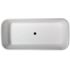 Tristan 71" BARstone Freestanding Tub