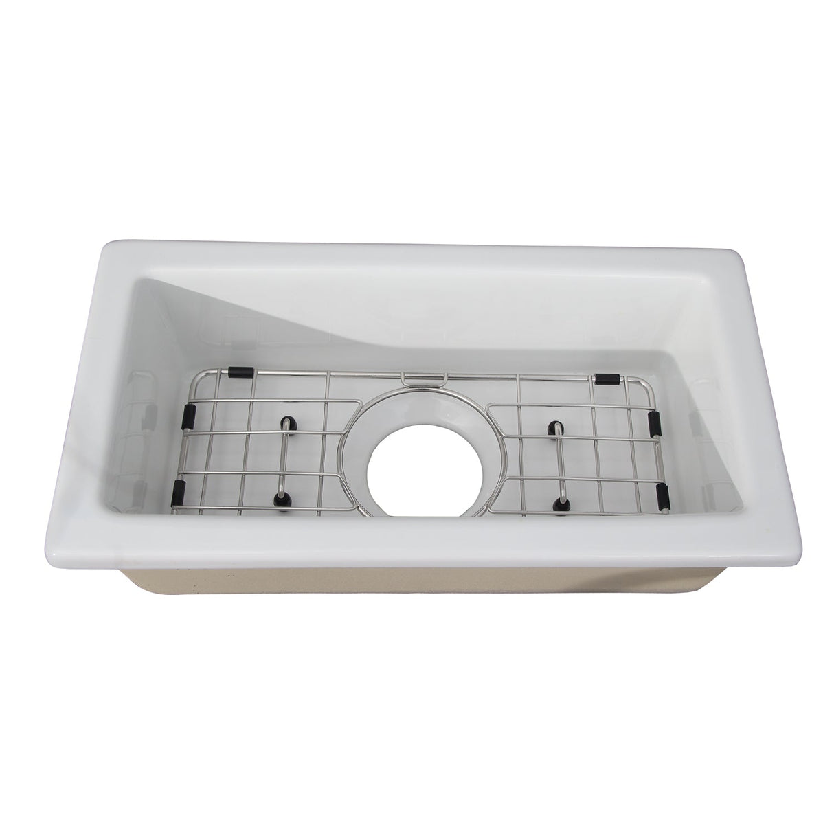 Julie Single Bowl Fireclay Kitchen Sink