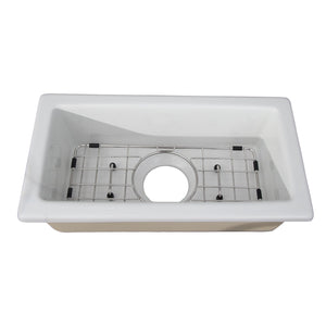 Julie Single Bowl Fireclay Kitchen Sink