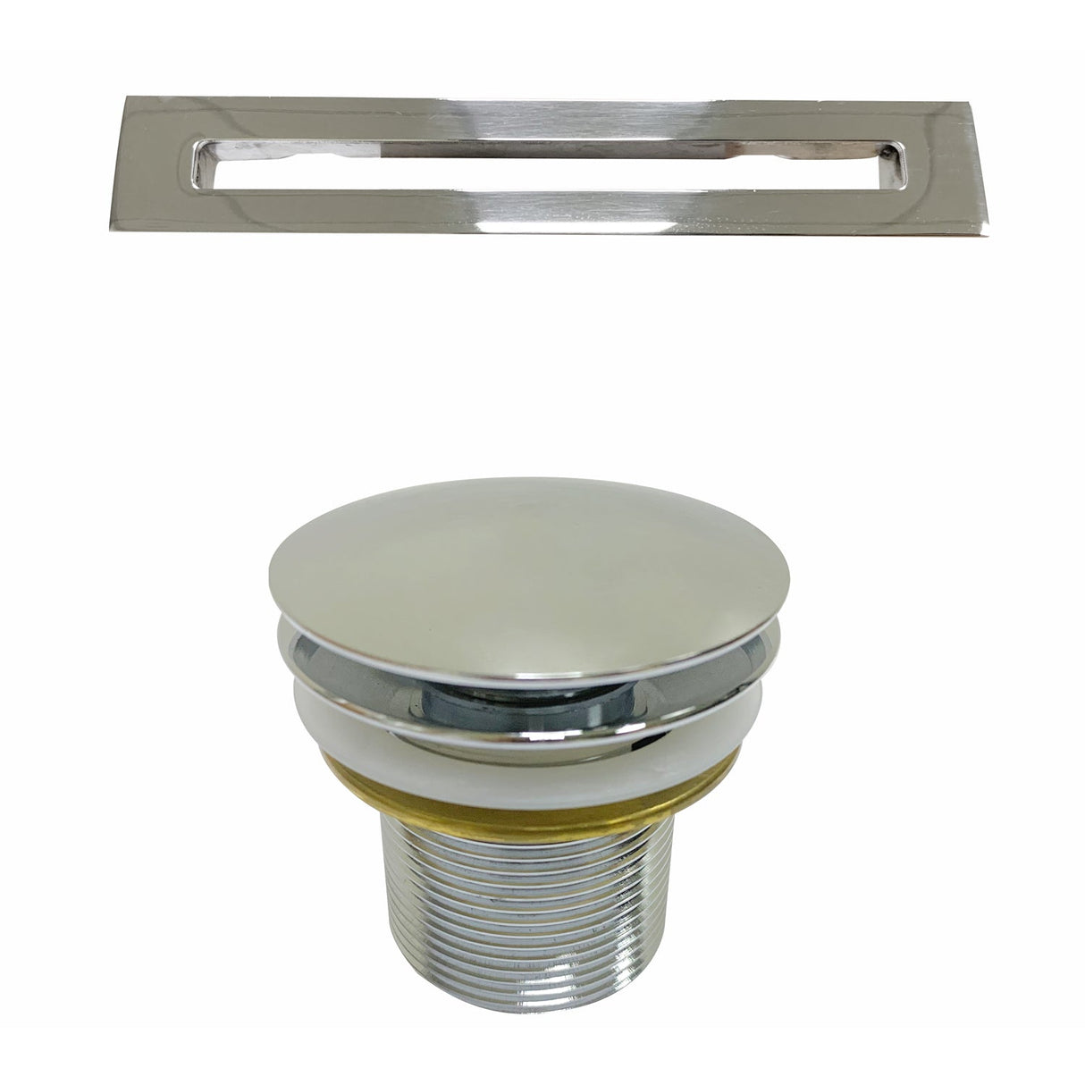Pearl 47" Freestanding Acrylic Tub with Integral Drain