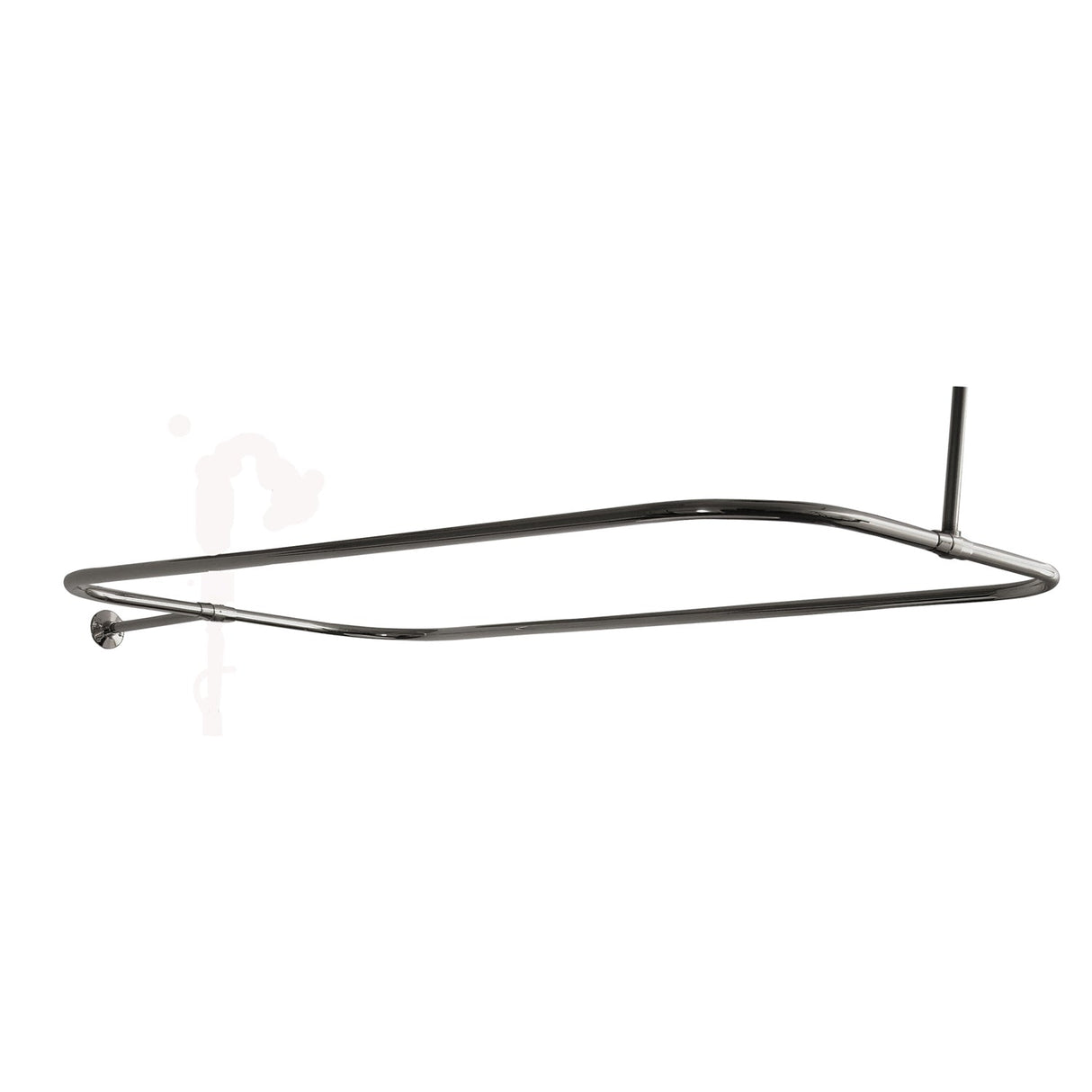 Bartlett 60″ Cast Iron Roll Top Tub Kit – Polished Chrome Accessories
