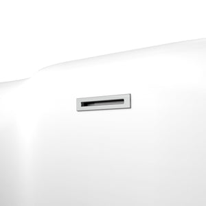 Onita 67" Acrylic Freestanding Tub with Integral Drain