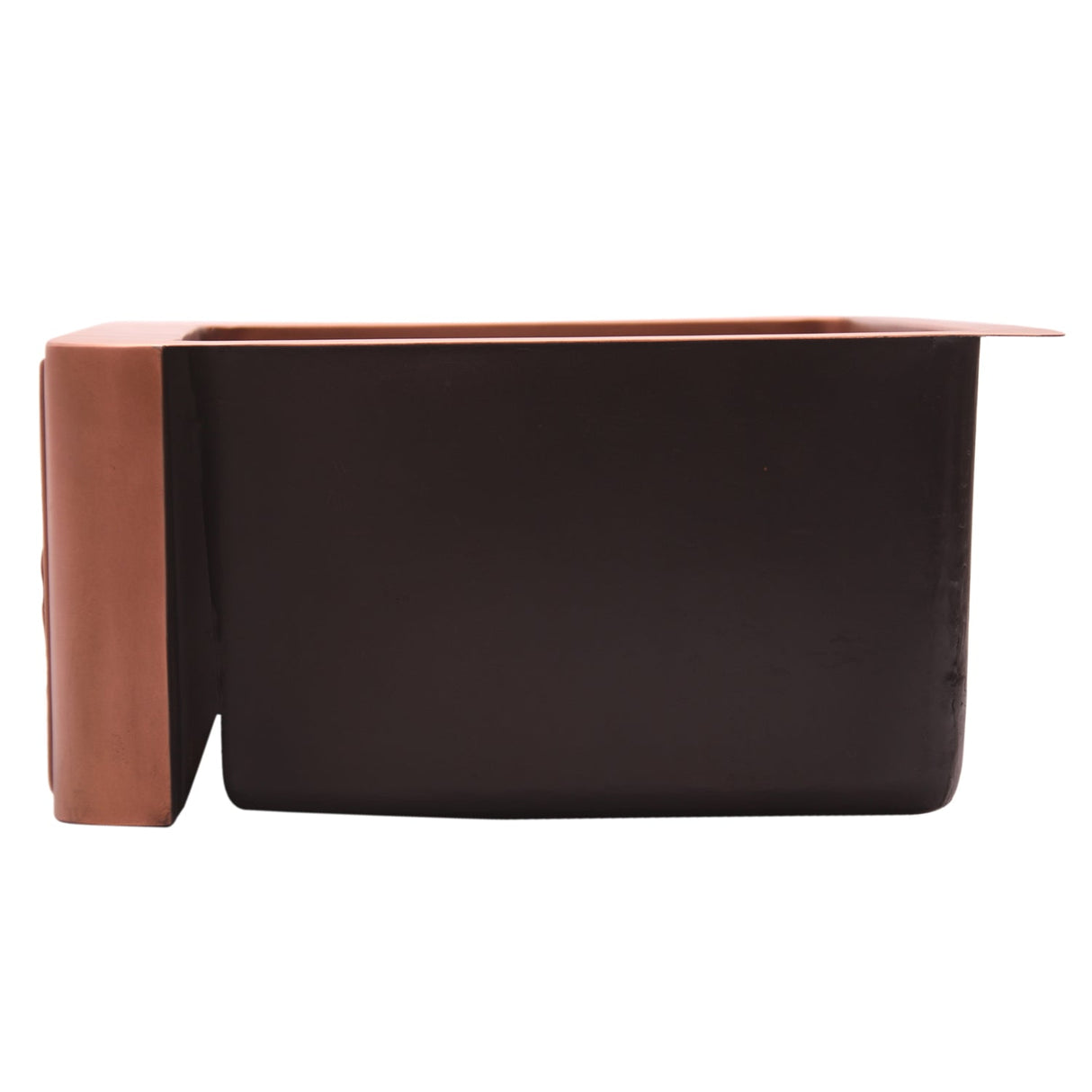 Cilantro Single Bowl Copper Apron-Front Sink
