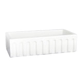 Hillary 36″ Fluted Single Bowl Apron-Front Sink