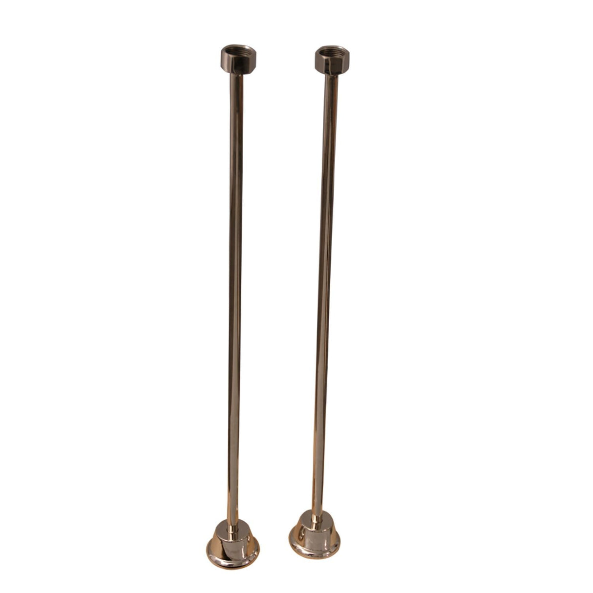 Marshall 72″ Cast Iron Double Slipper Tub Kit – Polished Nickel Accessories