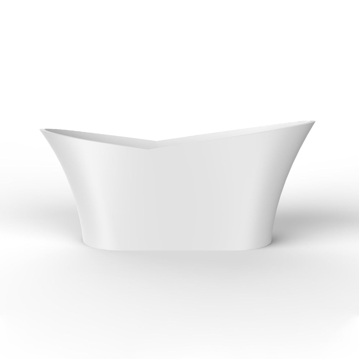 Nessa 67" Acrylic Tub with Integral Drain and Overflow
