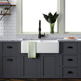 Langley Double Bowl Fireclay Apron-Front Sink