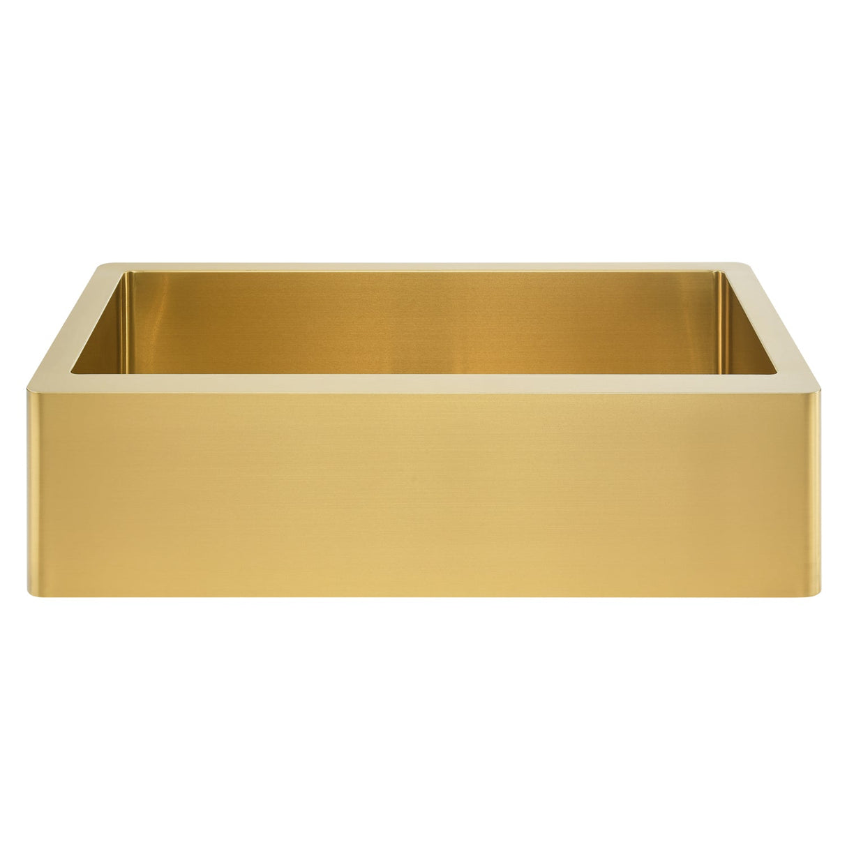 Adelphia Single Bowl Gold Stainless Apron-Front Sink