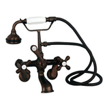Imogene 67″ Acrylic Slipper Tub Kit in White – Oil Rubbed Bronze Accessories