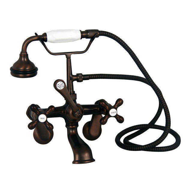 Imogene 67″ Acrylic Slipper Tub Kit in White – Oil Rubbed Bronze Accessories