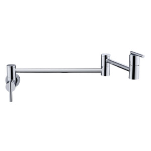 Dori Dual Handle Wall Mount Pot Filler