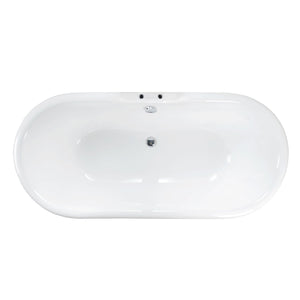 Columbus 61" Cast Iron Double Roll Top