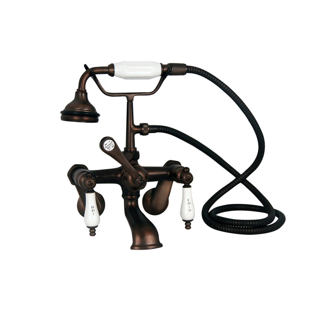 Bartlett 60″ Cast Iron Roll Top Tub Kit – Oil Rubbed Bronze Accessories