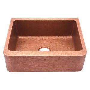 Avena Single Bowl Copper Apron-Front Sink