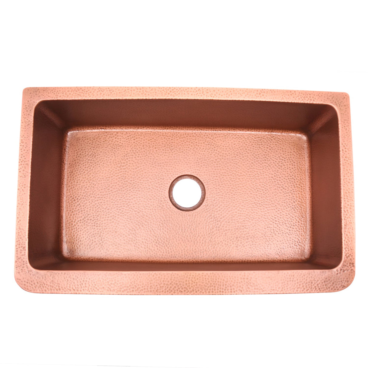 Avena Single Bowl Copper Apron-Front Sink