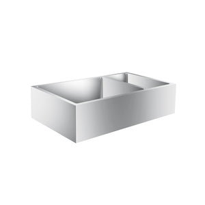 Deverell Double Bowl Stainless Apron-Front Sink