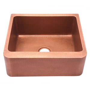 Avena Single Bowl Copper Apron-Front Sink