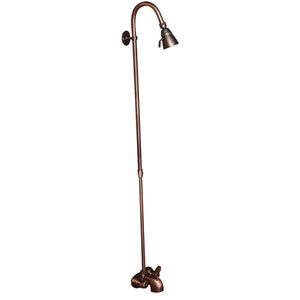 Washerless Diverter Bathcock with Riser and Showerhead