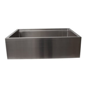Bailey Stainless Steel Apron-Front Sink with Ledge
