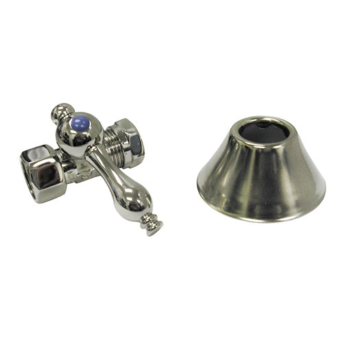 Straight Stop with Flange - 1/2" IPS