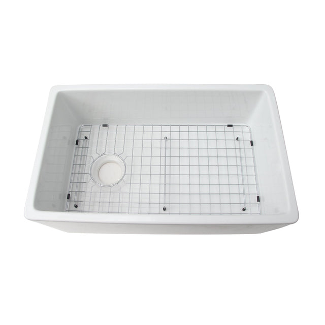 FS30 Single Bowl Fireclay Apron-Front Sink