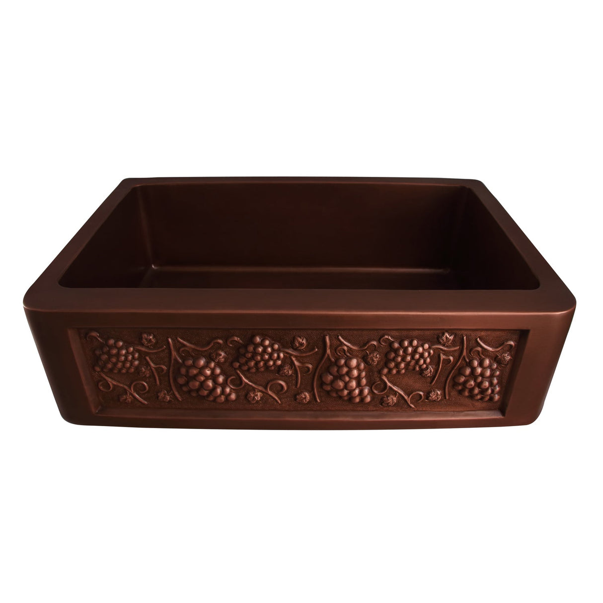 33" Concord Single Bowl Copper Apron-Front Sink