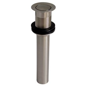 Pop-Up Drain without Overflow