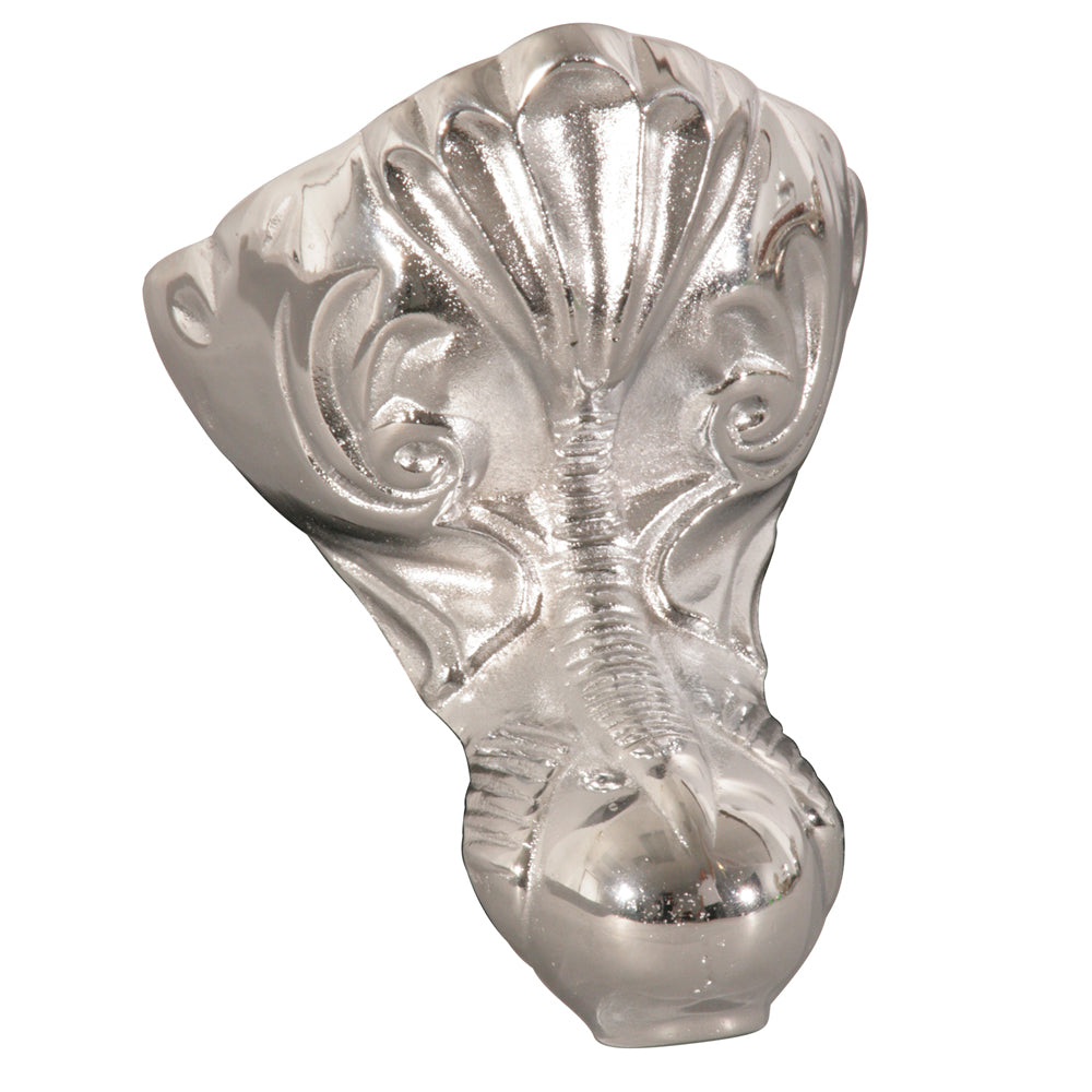 Icarus 67″ Cast Iron Slipper Tub Kit – Polished Chrome Accessories