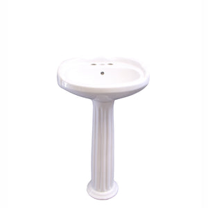Silvi 20" Pedestal Lavatory