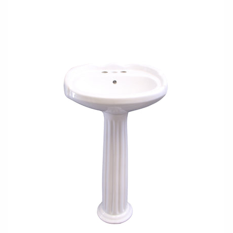 Silvi 20" Pedestal Lavatory