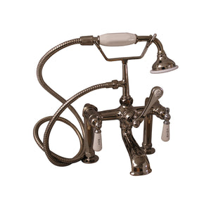 Marshall 72″ Cast Iron Double Slipper Tub Kit – Polished Nickel Accessories
