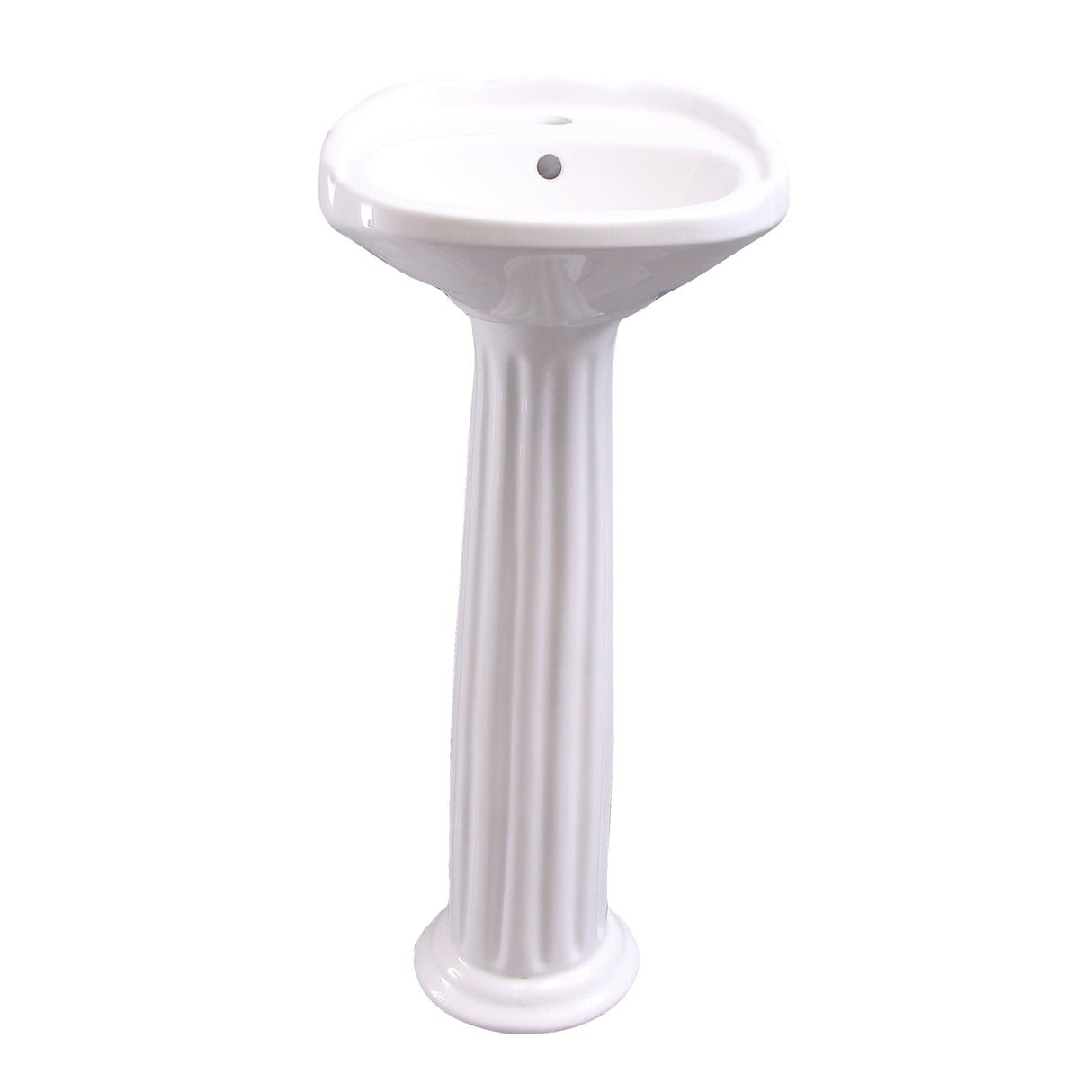 Silvi 15" Pedestal Lavatory